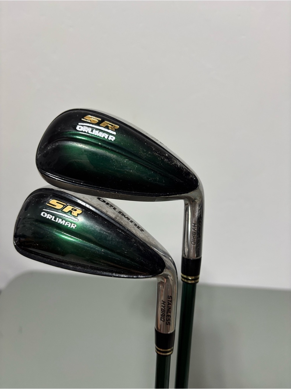 Orlimar SR Hybrid Golf Irons in Dark Green 6 & 9 Iron RH Senior Flex Graphite